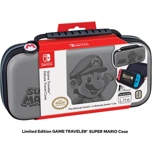 Nintendo Switch - Leather Super Mario Deluxe Traveler Case