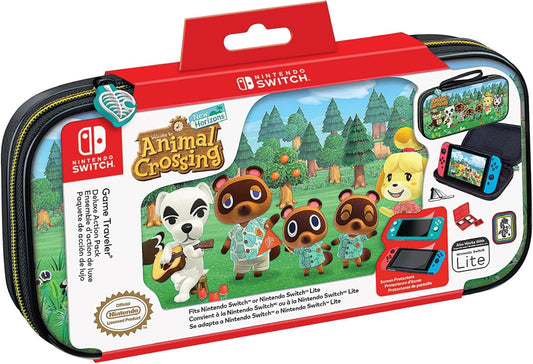 Nintendo Switch - Animal Crossing New Horizons Game Traveler Deluxe Action Pack